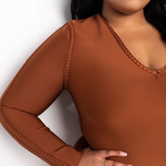 Akira Long Sleeve Bandage Mini Dress NWT Size 1X - Picture 2 of 4